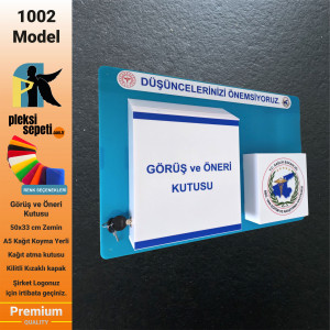 Görüş ve Öneri Kutusu 1002 Model