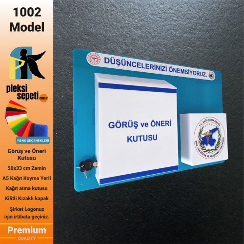 Görüş ve Öneri Kutusu 1002 Model