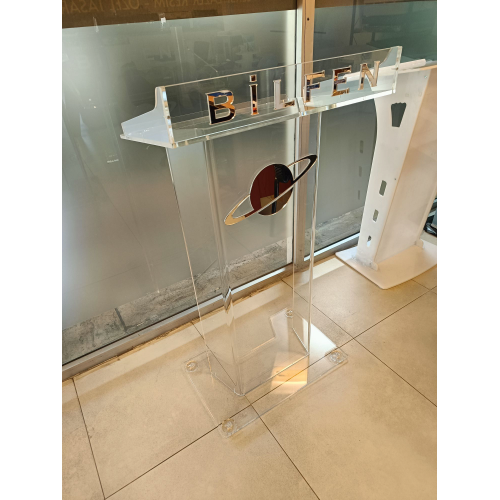 Pleksi Kürsü şeffaf 6212-2 evolution model