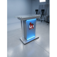 Pleksi Haber Sunum Masası 