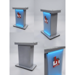 Pleksi Haber Sunum Masası 