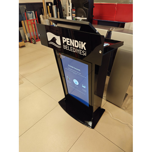 Dijital Kürsü 6254 Model Siyah Pleksi Dijital Kürsü 6254 Model Siyah Pleksi