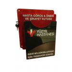 Öneri kutusu özel tasarım. 