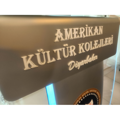 Pleksi kürsü 6237 s model ışıklı 7 renk